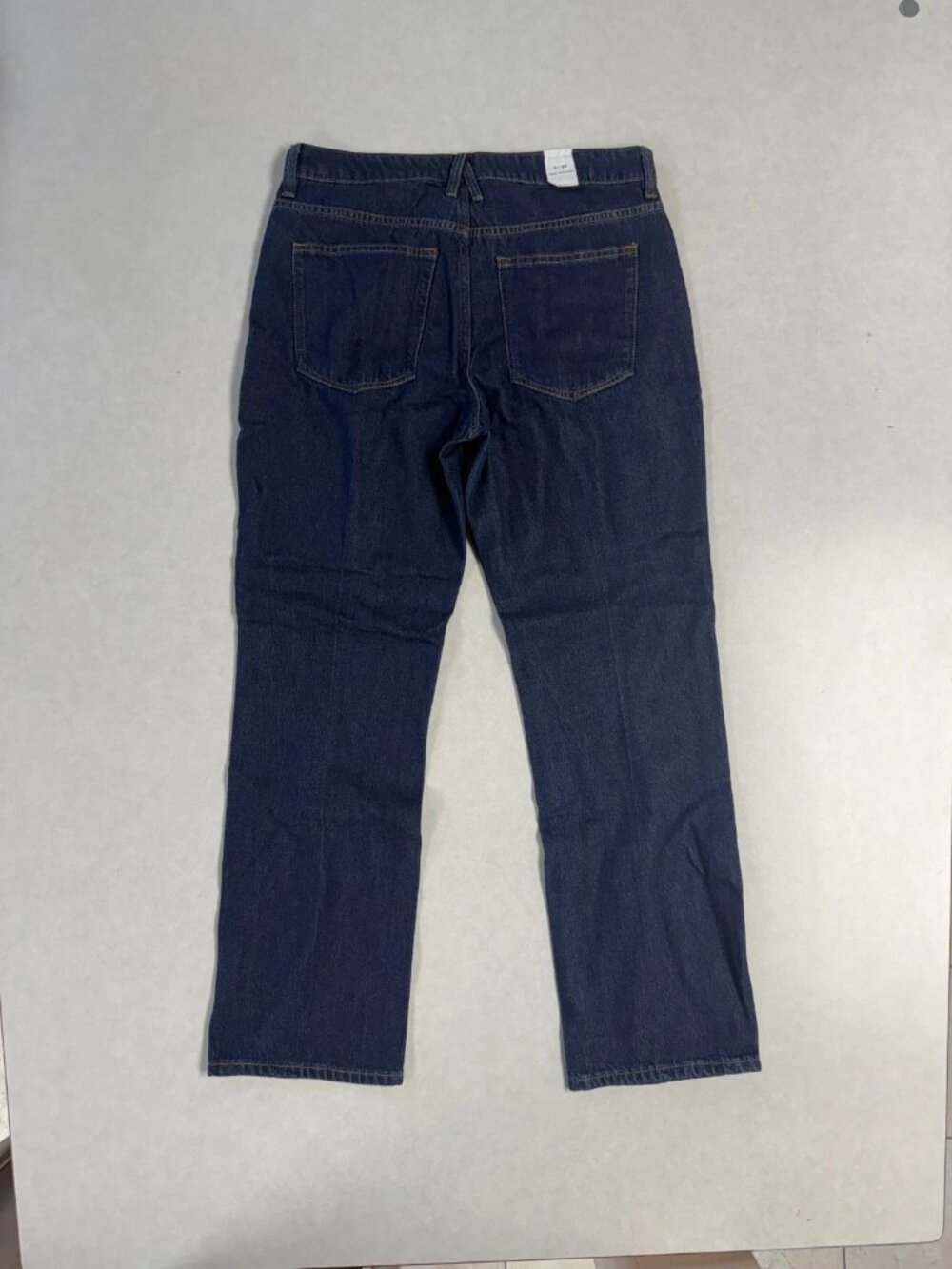 New Good American Womens Straight Leg Jeans Indigo Blue Size 0/25 - Picture 2 of 4